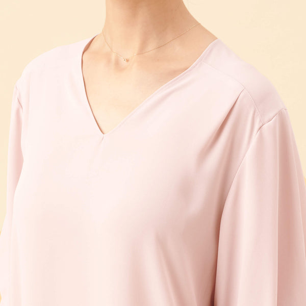 フリルスリーブブラウス／ruffle sleeve blouse